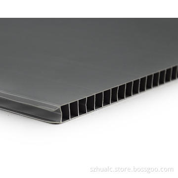 Anti-static hollow plate